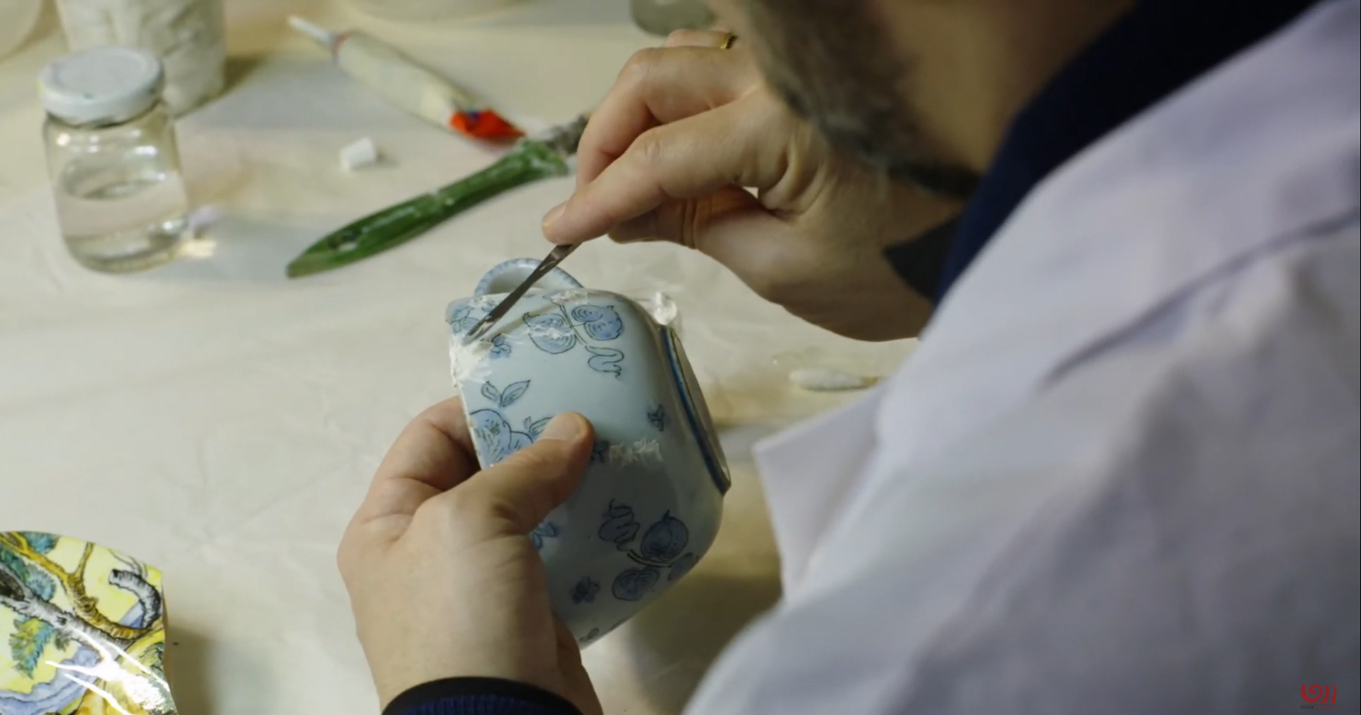 Mirko Bravi racconta il restauro della ceramica - Artigiani Creativi